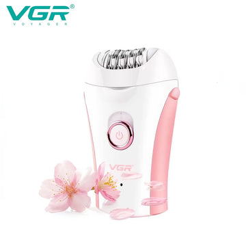 VGR Hair Remover Professional Epilator Electric Leg Body Rechargeable Underarms Portable Two Speeds Epilator for Women V-705