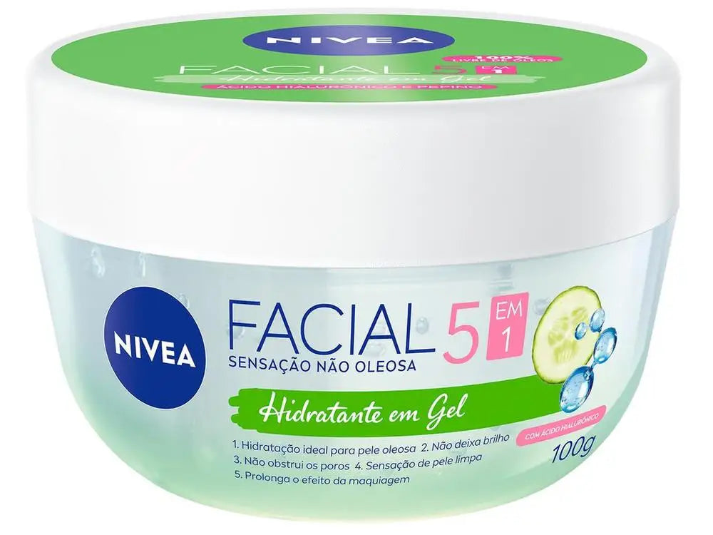 Nivea Facial Moisturizing Gel Hyaluronic Acid and Cucumber 100g